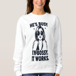 Sweatshirt Girl Power Tee I Bossy Wife Tee I Couple Shirt