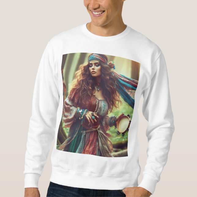 SWEATSHIRT GITANE DANSEUSE  (Devant)