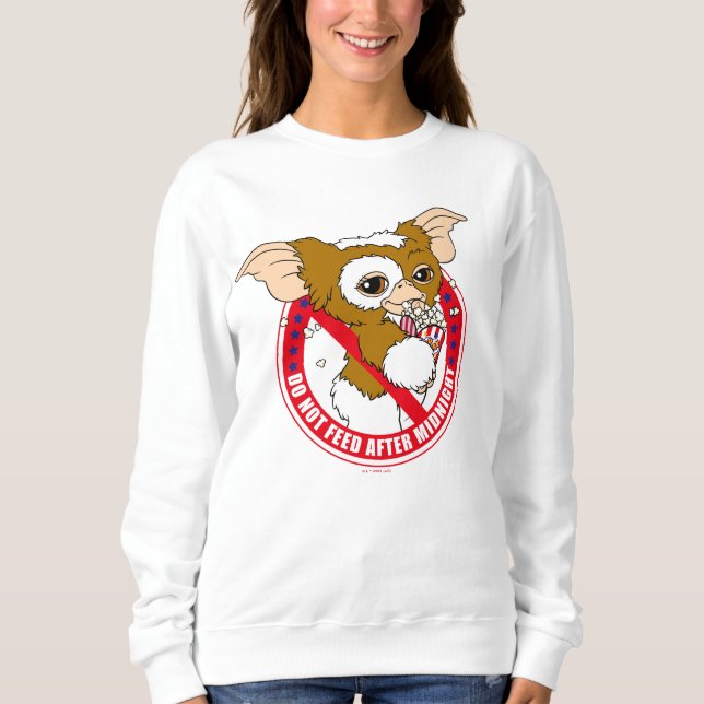 Sweatshirt Gizmo | Ne Pas Se Nourrir Après Minuit (Devant)