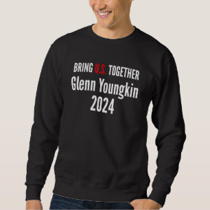 Sweatshirt Glenn Youngkin Rassemblons les États-Unis Pro Répu