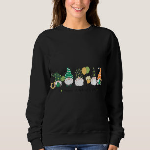 Sweatshirt Gnomes Avec Bonne Saint Patrick's Day