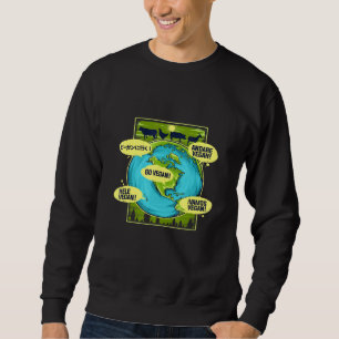 Sweatshirt Go Vegan Worldwide 1