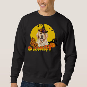 Sweatshirt Golden Retriever Halloween 450