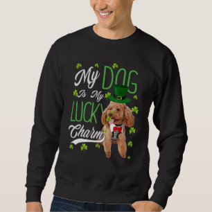 Sweatshirt Goldendoodle Mon Chien Est Mon Charme Chanceux