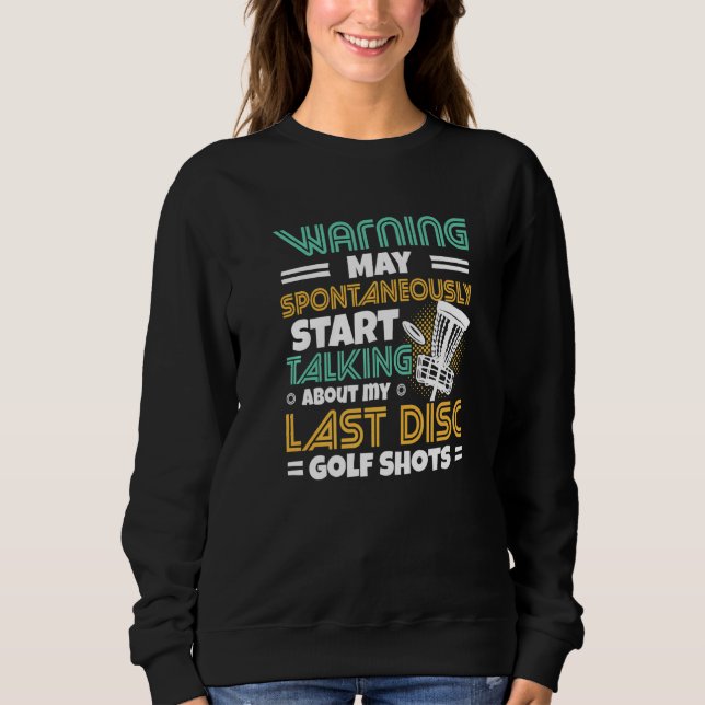 Sweatshirt Golf de Frisbee (Devant)