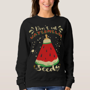 Sweatshirt Graines amusantes de pastèque