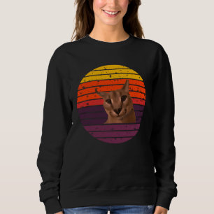 Sweatshirt Grand Floppa Mème Mignon alias Gregory oreilles 1