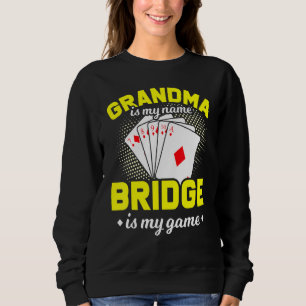 Sweatshirt Grand Joueur de carte de pont