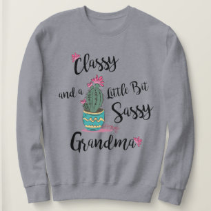 Sweatshirt Grand-Mère Classique Et Un Peu Sassy