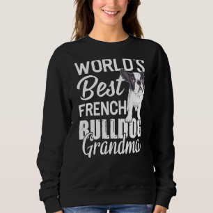 Sweatshirt Grand-mère du chien taureau français