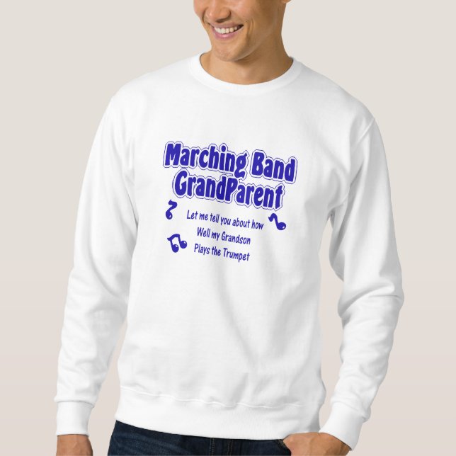 Sweatshirt Grand-parent de la bande de sélection (Devant)