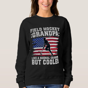 Sweatshirt Grand-père de hockey de cool de terrain Joueur de