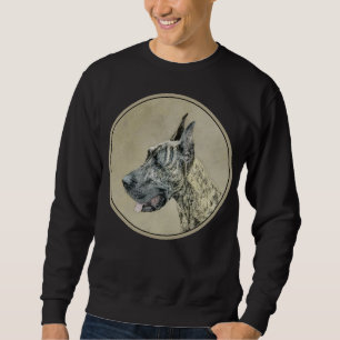 Sweatshirt Grande Danse (Brindle) Peinture - Art Chien origin