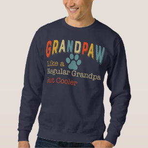 Sweatshirt Grandpaw Vintage Grand Paw régulier Grandpa