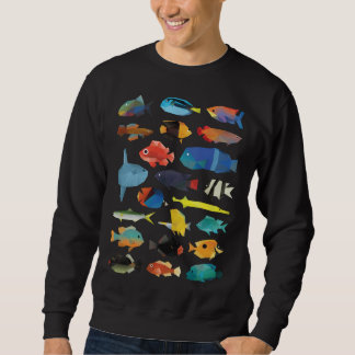 Sweatshirt Graphique des poissons