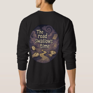 Sweatshirt graphique en temps surréel du tourbillo