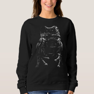 Sweatshirt Graphique Grunge animal Déplaisant grenouille
