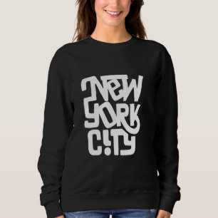 Sweatshirt Graphique illustratif de la ville de New York cool