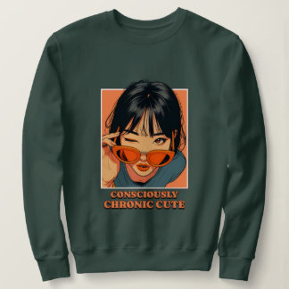 Sweatshirt graphique pour fille esthétique