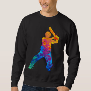 Sweatshirt Graphiques de joueur de cricket Sports Criquets