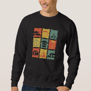 Sweatshirt Graphiques de matériel de camping pour une caravan