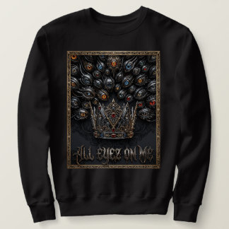 Sweatshirt Graphisme Couronne All Eyez On Me | Mode Urbaine d