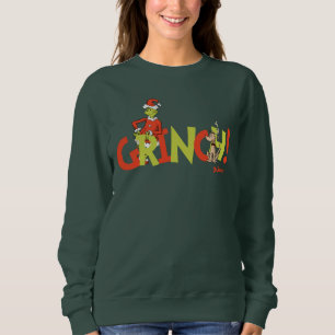 Sweatshirt Graphisme du logo du personnage Grinch !