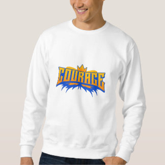 Sweatshirt Gras Courage Emblem T-Shirt Design