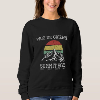 Sweatshirt Gravi sommet de Pico de Orizaba 2023 Randonnée sol