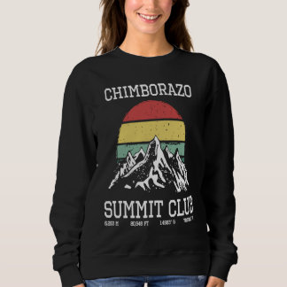 Sweatshirt Gravi sommet du Chimborazo Club Soleil Randonnée E