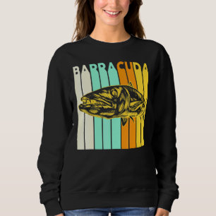 Sweatshirt Great Barracuda Cuda Pêche Faune Salle Wi-Fi