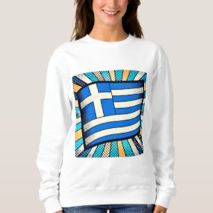 Sweatshirt Greek flag