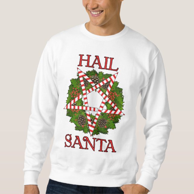 Sweatshirt Grêle Père Noël (Devant)
