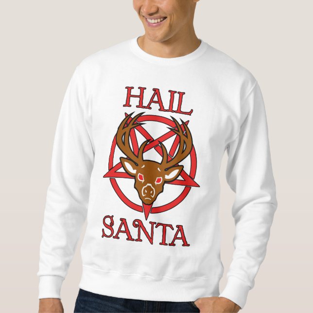 Sweatshirt Grêle Père Noël (Devant)