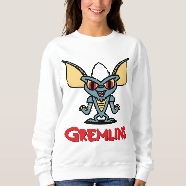 Sweatshirt Gremlins | Caractère comique de bande passante (Devant)