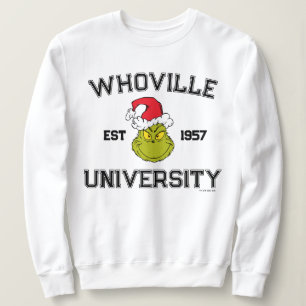 Sweatshirt Grinch   Université de Whoville Établie en 1957