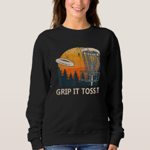 Sweatshirt Grip It Toit Disque Golf Sports Golfer Sport Pla