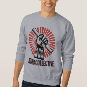 Sweatshirt gris de Heather Kubb des hommes