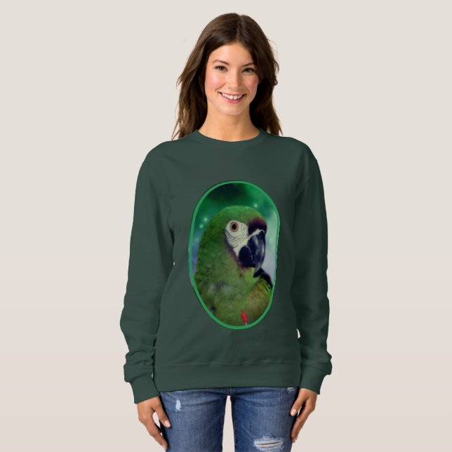 Sweatshirt Gros Parrot Macaw (Devant entier)