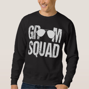 Sweatshirt Groupe de Garçons d'Honneur Mariage Enterrement de