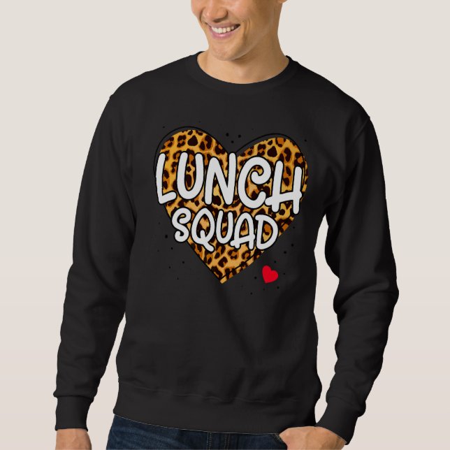 Sweatshirt Groupe de la brigade du déjeuner École de jumelage (Devant)