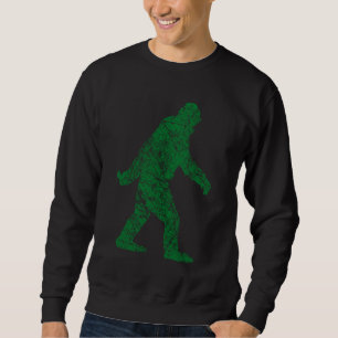 Sweatshirt Grunge Squatching Style vert