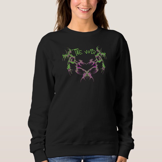 Sweatshirt Grunge The Void (Devant)