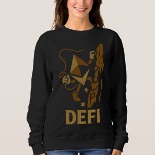 Sweatshirt Guerriers DeFi Ethereum grimpe Web3 décentralisé