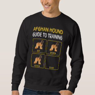Sweatshirt Guide Afghan Hound Pour L'Entraînement De L'Obéiss