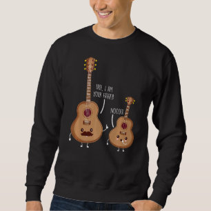 Sweatshirt Guitare Ukelele Et Guitare