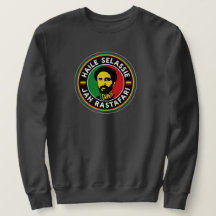 Haile Selassie Jah Rastafari Rasta Roots Sweater