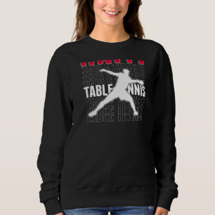 Sweatshirt Haïti Ping Pong Haïti Équipe de tennis de table ha
