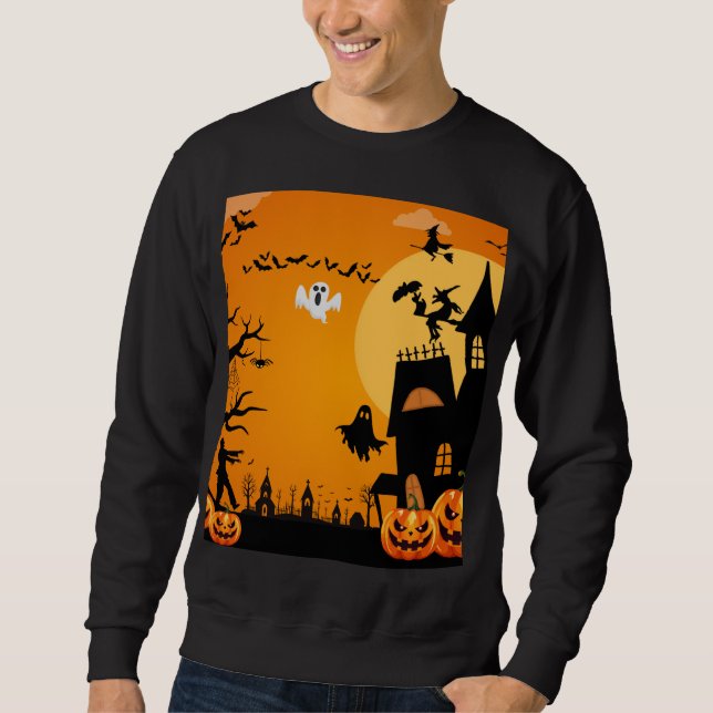Sweatshirt Halloween (Devant)