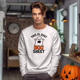Sweatshirt Halloween C'Est Juste Une Feuille De Boite, Fantôm